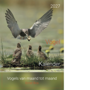 Vogelkalender 2027: Vogels van maand tot maand