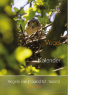 Vogelkalender 2026: Vogels van maand tot maand