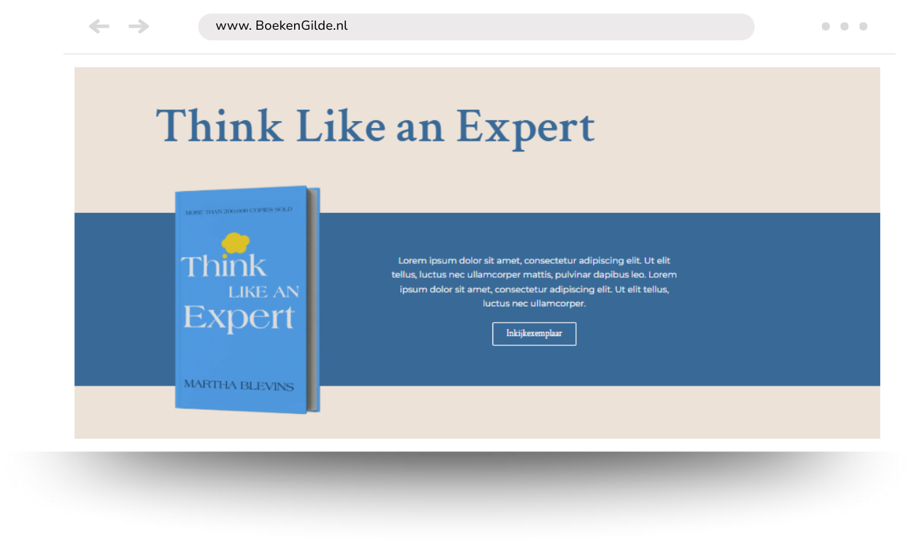 Klassiek thema - Je eigen website